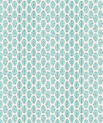 Store enrouleur Feuilles bleues