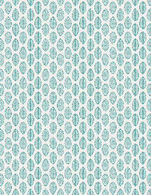 Store enrouleur Feuilles bleues