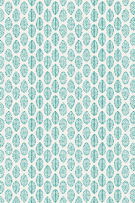 Store enrouleur Feuilles bleues