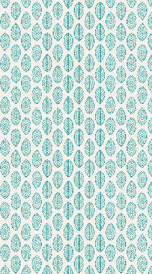 Store enrouleur Feuilles bleues