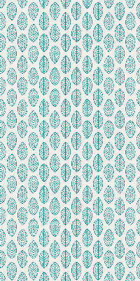 Store enrouleur Feuilles bleues