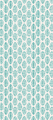 Store enrouleur Feuilles bleues