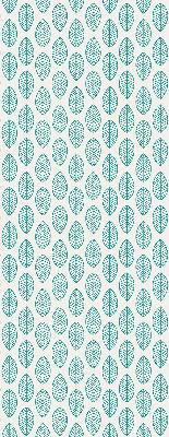 Store enrouleur Feuilles bleues