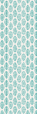 Store enrouleur Feuilles bleues