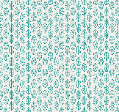 Store enrouleur Feuilles bleues