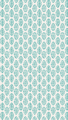 Store enrouleur Feuilles bleues