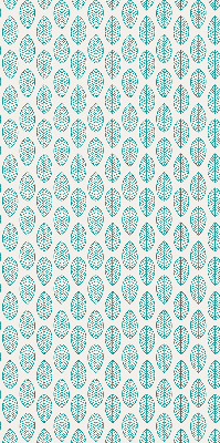 Store enrouleur Feuilles bleues