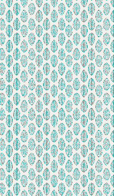 Store enrouleur Feuilles bleues