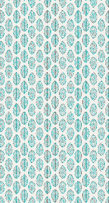 Store enrouleur Feuilles bleues