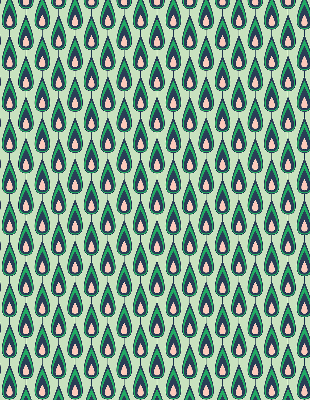 Store intérieur Avocat dessiné