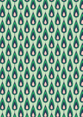 Store intérieur Avocat dessiné