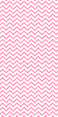 Store enrouleur Zigzags roses horizontaux