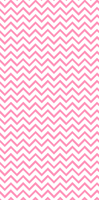 Store enrouleur Zigzags roses horizontaux