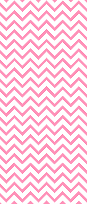 Store enrouleur Zigzags roses horizontaux