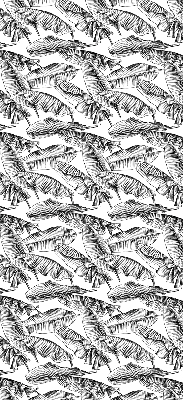 Store intérieur Feuilles de fougère