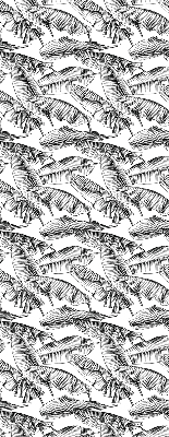 Store intérieur Feuilles de fougère