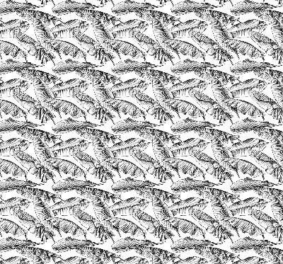 Store intérieur Feuilles de fougère