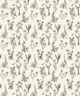 Store enrouleur Fleurs dessinées