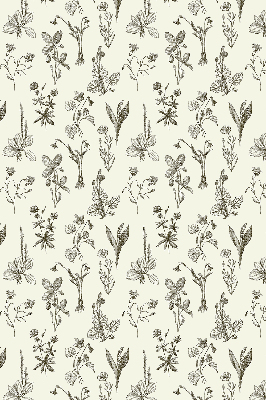 Store enrouleur Fleurs dessinées