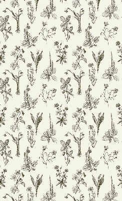 Store enrouleur Fleurs dessinées