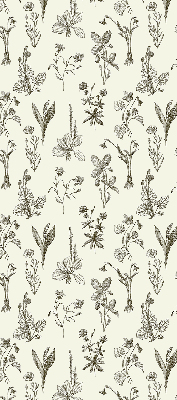 Store enrouleur Fleurs dessinées