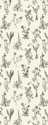 Store enrouleur Fleurs dessinées