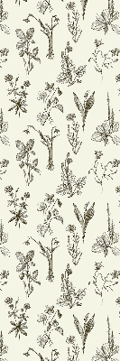 Store enrouleur Fleurs dessinées