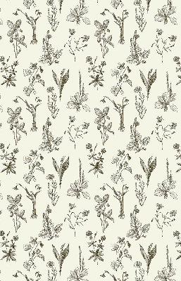 Store enrouleur Fleurs dessinées