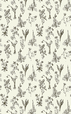 Store enrouleur Fleurs dessinées