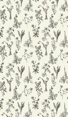 Store enrouleur Fleurs dessinées