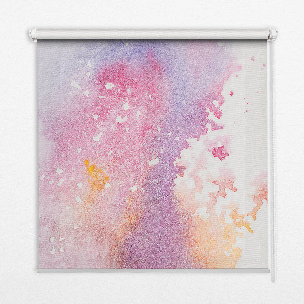 Store enrouleur Déversement de peinture artistique