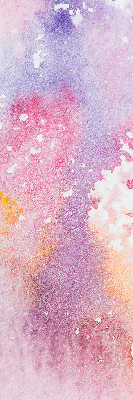 Store enrouleur Déversement de peinture artistique