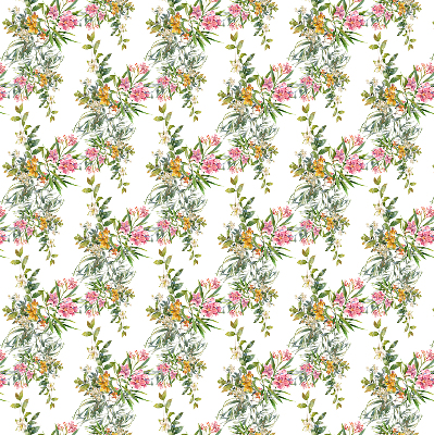 Store enrouleur Fleurs