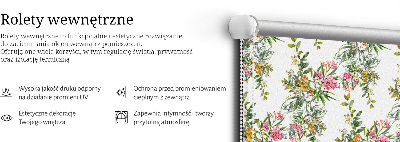 Store enrouleur Fleurs