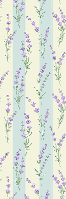 Store intérieur Fleurs violettes