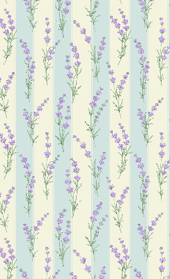 Store intérieur Fleurs violettes