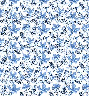 Store intérieur Papillons bleus