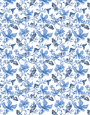 Store intérieur Papillons bleus