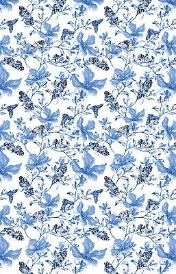 Store intérieur Papillons bleus