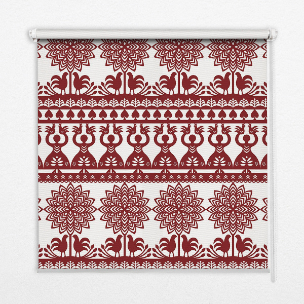 Store enrouleur Motif marron