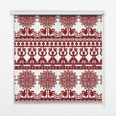 Store enrouleur Motif marron