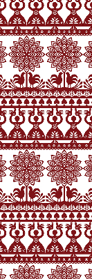 Store enrouleur Motif marron