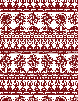 Store enrouleur Motif marron