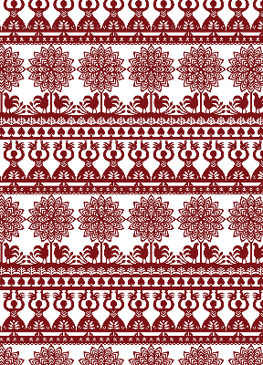 Store enrouleur Motif marron