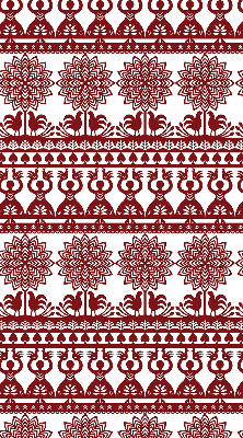 Store enrouleur Motif marron