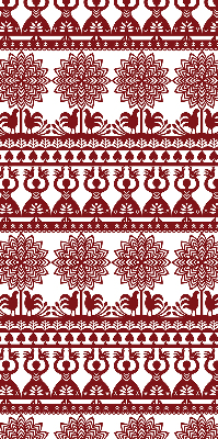 Store enrouleur Motif marron