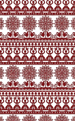 Store enrouleur Motif marron