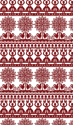 Store enrouleur Motif marron