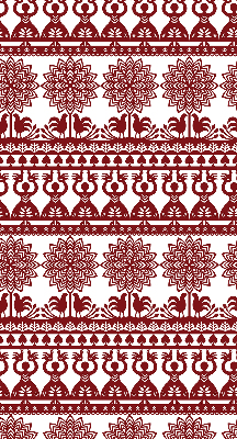 Store enrouleur Motif marron