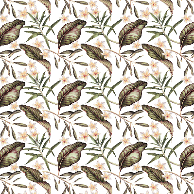 Store intérieur Fleurs avec tiges